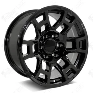 17x8.5, -10 Offset Flow Forged Gloss Black Wheels Fits Tacoma 4Runner FJ Cruiser - Picture 1 of 7