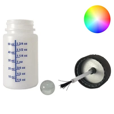 SPRINT EVOLUTION FLACONE VERNICE OPACA RITOCCO AUTO PENNELLO FIAT 210 BIANCO ML50