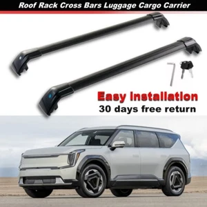 Roof Rack Cross Bars Fits For Kia EV9 Land AWD 2024 2025 2026 Cargo Carrier Rail - Bild 1 von 12