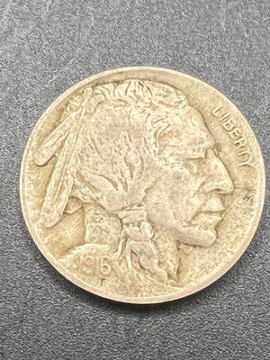 Buffalo Nickel-1916, full date, nice details - Image 1 of 3