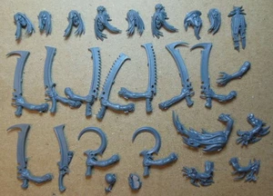 Drukhari - Kill Team Mandrakes - Heads Glimmersteel Baleblasts (a) Bitz Bits 40K - Picture 1 of 1