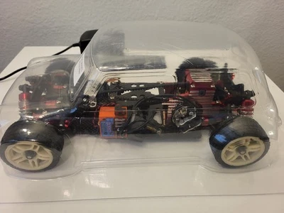 XPRESS MINI M-CHASSIS 1/10 ROADRUNNER RC CAR RARE ATOM NOVAK ESC MOTOR SERVO - Image 1 of 4