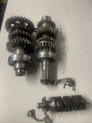 Honda XR500 XR 500R 1981 81 eje de transmisión engranajes cojinete horquillas de tambor Foto 1 de 4