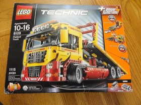 NEW 8109 Lego TECHNIC Flatbed Truck POWER FUNCTIONS Building Toy RETIRED