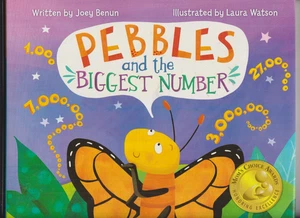 Pebbles and the Biggest Number by Joey Benun, Laura Watson (2023, Hardcover) - Picture 1 of 2