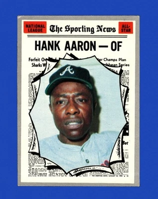 1970 Topps Set-Break #462 Hank Aaron en muy buen estado-en muy buen estado *GMCARDS* Foto 1 de 2
