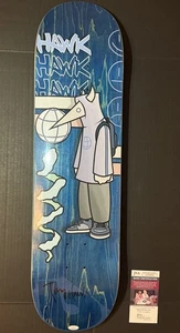 Tabla de monopatín firmada por Tony Hawk Birdhouse Been Here certificado de autenticidad JSA rara original completa - Imagen 1 de 4