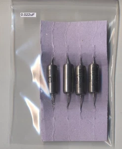 K40Y-9 Original Paper-in-Oil Capacitors 4700pF - 0.68uF 400V Lot of 4 pcs - Picture 1 of 1