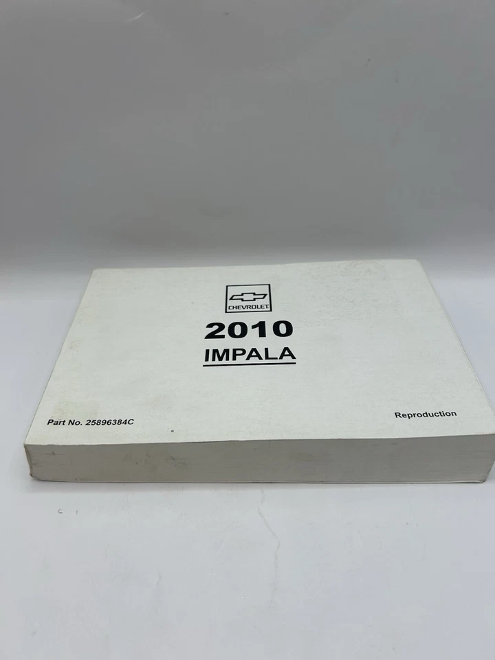 Chevrolet Impala 2010 manual del propietario Foto 1 de 4
