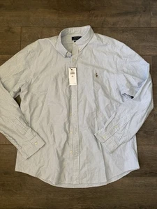 Polo Ralph Lauren Slim Fit Long Sleeve Button Up Size XXL TTG NWT - Picture 1 of 8