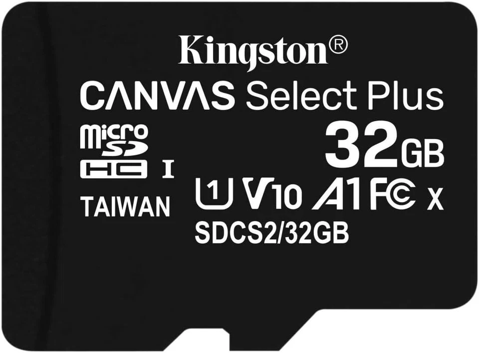 Micro SD 32GB KINGSTON Canvas Select plus 100 MB/s - Immagine 1 di 1