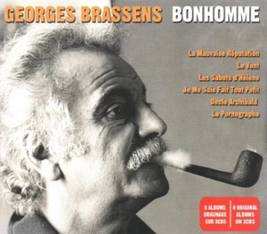 Georges Brassens - Bonhomme (3xCD 2009) Remastered; 6 Albums on 3 Discs - Picture 1 of 1