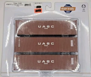 Contenedores de envío ATH27174 Athearn Triton-UASC 40' - Imagen 1 de 2