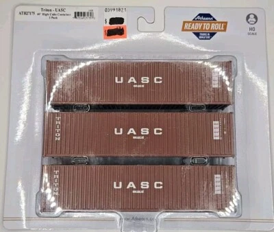 ATH27174 Athearn Triton-UASC 40' Shipping Containers - Image 1 of 2