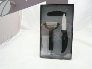 Sipec Schäler Set plus Messer schwarz-weiß Küche - Bild 1 von 2