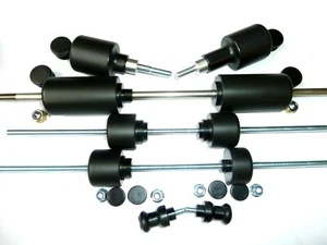BMW S1000RR 2011 -2014 CRASH MUSHROOMS SLIDERS PROTECTORS BUNGS FULL SET 10 S10 - Picture 1 of 7