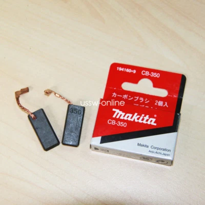 Cepillos de carbono originales Makita CB350 194160-9 para HR4001C HR4002 HR3210C Foto 1 de 3
