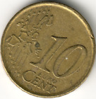 Spain - 1999-M - 10 Euro Cent 1st type 1st map - #111