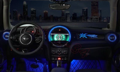 Interior Ambient Light Air Vent Center control panel For MINI Cooper F56 14-2022 — 第 1/4 张图片