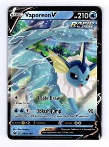 Pokemon SWSH Black Star Promos Vaporeon V #SWSH150 - NM - Picture 1 of 2
