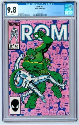 Rom #67 CGC 9.8 (1985) - Rick Jones app - Image 1 of 2
