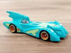 Hot Wheels Scooby Doo Batmobile Mystery Machine Swap Gummiräder Real Riders - Bild 1 von 6