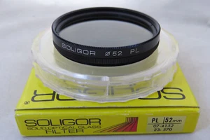 52mm SOLIGOR PL Polarizing Filter - Picture 1 of 1