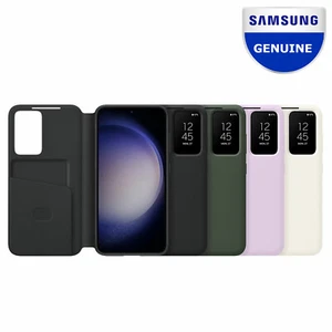 Funda protectora completa genuina Samsung Smart View billetera para Galaxy S23 S23+ a prueba de golpes - Imagen 1 de 6