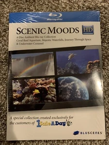 Scenic Moods Collection 4-disc Set CORAL REEF WATERFALLS JOURNEY SPACE COZUMEL - Picture 1 of 2
