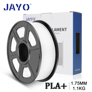 JAYO 3D Drucker Filament PLA PLUS weiß 1,75 mm 1,1 kg mit Spule PLA+ Zähigkeit - Bild 1 von 9