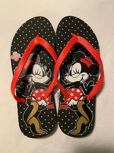 Disney Parks Minnie Mouse Women's Flip Flop only size 6 - Picture 1 of 2