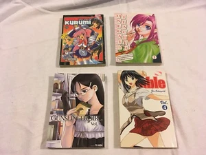 Steel Angel Kurumi / Gunslinger Girl Vol.4 / Onegai Teacher / School Rumble Book - Picture 1 of 12