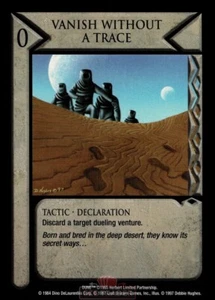 Dune CCG - Eye of the Storm VANISH WITHOUT A RASTRO M/GEMA COMO NUEVO Punta Estante Superior - Imagen 1 de 1
