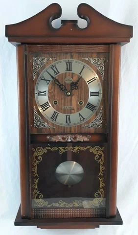 Beacon 31 Day Wall Regulator Clock Time Strike Vintage ** For Parts Only** Cover