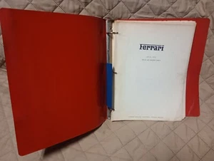 Official S.E.F.A.C. Ferrari Dino 246 GT Istruzioni Tecniche Manual English - Picture 1 of 14