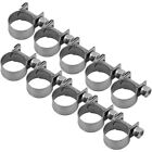 10PCS 304 Stainless Steel T Bolt Clamp  Oil Pipe, Trachea, Air Duct