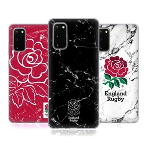 OFFICIËLE ENGLAND RUGBY UNION 2017/18 MARMER GEL CASE VOOR SAMSUNG TELEFOONS 1 - Afbeelding 1 van 10