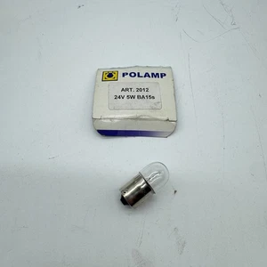 POLAMP - LAMPADINA ALOGENA 24V 5W - 2012 - BA15S -  FM-543 - Picture 1 of 4