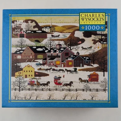 Charles Wysocki Puzzle Gifts Antiques And Cakes - New sealed - Image 1 of 4