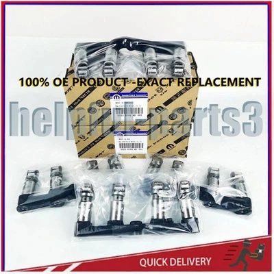 NEW 16PCS 2003-2015 FOR DODGE RAM Hydraulic Lifters And Yoke OEM 5038784AD Foto 1 de 4