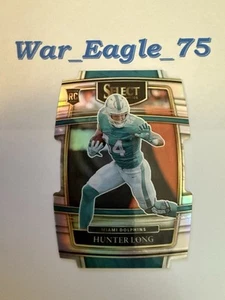 Hunter Long 2021 Panini Select Rookie Concourse Silver Prizm Die Cut #93 - Picture 1 of 2