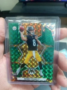 Kenny Pickett 2022 Mosaic Green Mosaic Prizm RC #270 Browns  - Picture 1 of 2