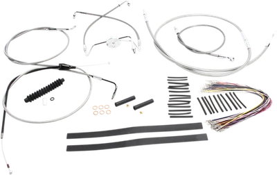 Kit de instalação de guidão Magnum 589281 XR 96-06 Harley-Davidson Road King FLHR - Imagem 1 de 2