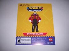 Sonic Superstars Lego Eggman Skin Preorder Bonus DLC PlayStation 5  PS5