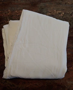 IKEA Angslilja F/Q Off-White Cotton Reversible Duvet Cover 85x86" - Picture 1 of 7