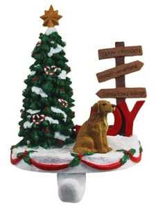 Golden Retriever Stocking Holder Hanger - Picture 1 of 1