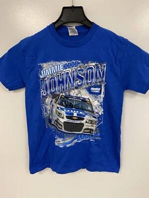 Camisa Jimmie Johnson #48 para niños azul Hendrick Racing Lowes niño pequeño talla 4 Foto 1 de 2
