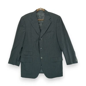 Gianluca Isaia Napoli by Neiman Marcus Blazer 52R Striped Made in Italy $4,500 - Picture 1 of 8