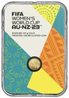 2023 Australia Fifa Women'S World Cup $5 1/2G Gold Frosted Unc Coin