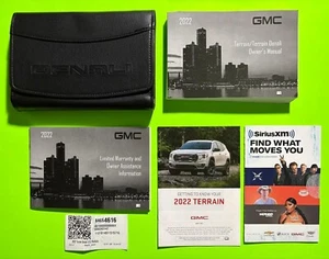 2022 GMC TERRAIN / TERRAIN DENALI Factory Owners Manual Set & Case *OEM* - Picture 1 of 9